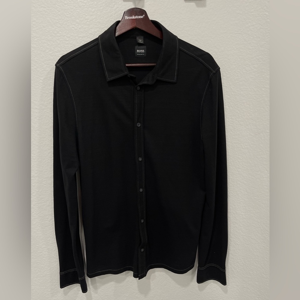 Hugo Boss Black Shirt - Medium